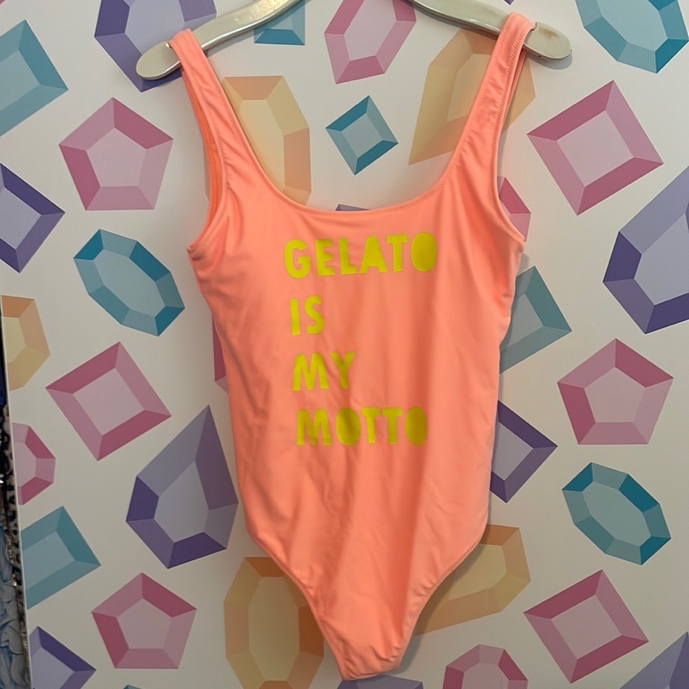 Aerie Bathing Suit Gelato is my Motto Medium